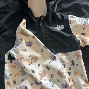 The north face toddler 18-24 months rain jacket